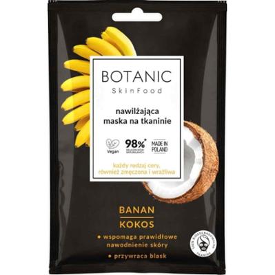 Botanic nawilżająca maska w płachcie Banan Kokos