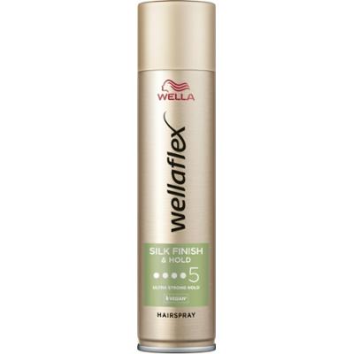 Wellaflex Silk Finish & Hold Lakier do włosów 250ml