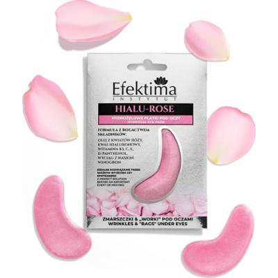 Efektima Hialu-Rose hydrożelowe płatki pod oczy 2 sztuki