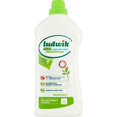Ludwik Ekologiczny Płyn uniwersalny o zapachu zielonej herbaty i jaśminu 1 l