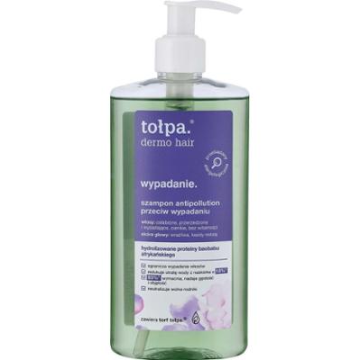TOŁPA DERMO HAIR Szampon antipollution przeciw wypadaniu włosów, hydrolizowane proteiny baobabu, 250 ml