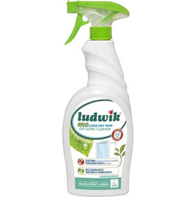 Ludwik Ekologiczny płyn do szyb i luster o zapachu zielonej herbaty jaśminu 750 ml