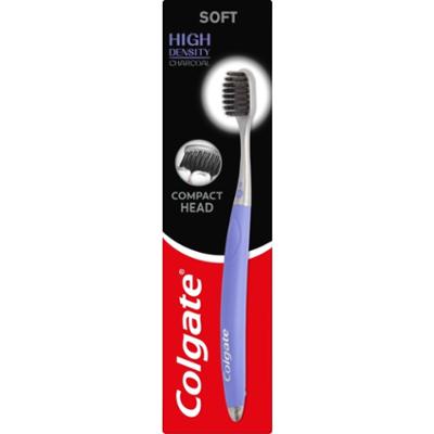 COLGATE High Density Charcoal miękka z aktywnym węglem