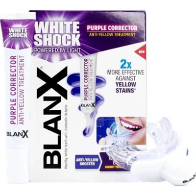 BlanX White Shock Purple Corrector system wybielający 20 ml + nakładka Led Bite