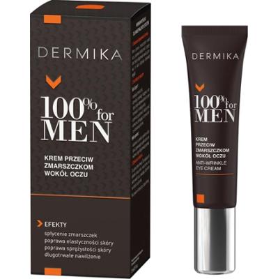 Dermika przeciwzmarszczkowy krem pod oczy 100% For Men 15 ml