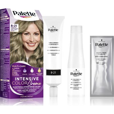 Palette Intensive Color Creme Farba do włosów popielaty jasny blond 8-21