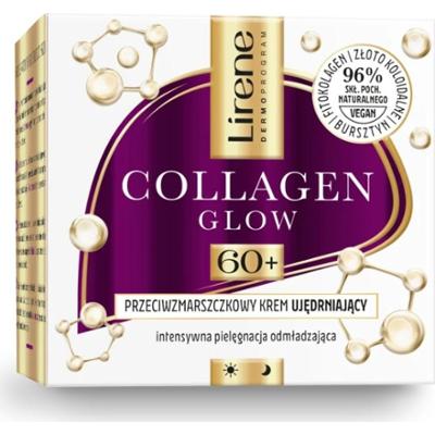 LIRENE COLLAGEN GLOW PRZECIWZMARSZCZKOWY KREM UJĘDRNIAJĄCY 60+ 50 ml