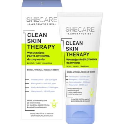 SheCare wysuszająca pasta cynkowa do zmywania Clean Skin Therapy 90 g