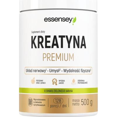 Essensey Kreatyna Premium Zielone Jabłko 500 g