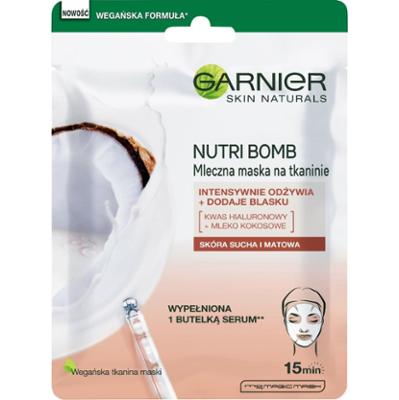 Garnier Skin Naturals Nutri Bomb Mleczna maska na tkaninie 15 g