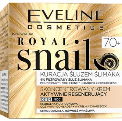 Eveline Royal Snail Skoncentrowany krem ze śluzu ślimaka aktywnie regenerujący 70+