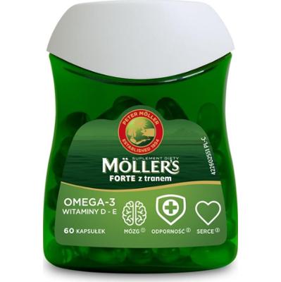 Möller's Forte z Tranem 60 kapsułek