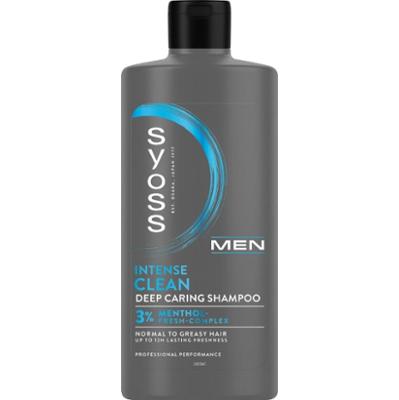 Syoss Men Clean & Cool Shampoo szampon do włosów normalnych i szybko przetłuszczających się dla mężczyzn 440 ml
