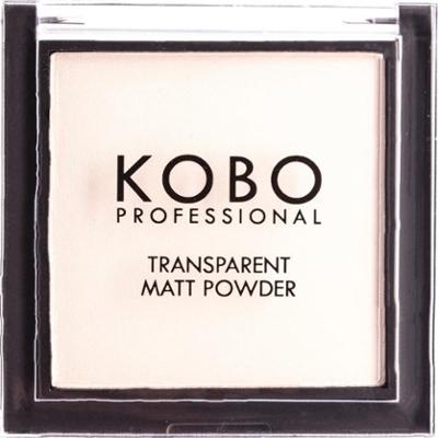KOBO PROFESSIONAL puder prasowany transparentny MATT 312 NE