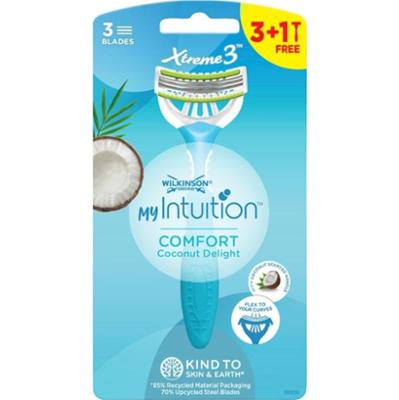 Wilkinson Sword maszynka jednorazowa My Intuition Xtreme3 Comfort Coconut Delight 4 sztuki