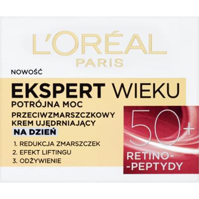 L'Oreal Paris Ekspert Wieku 50+ Przeciwzmarszczkowy krem ujędrniający na dzień 50 ml