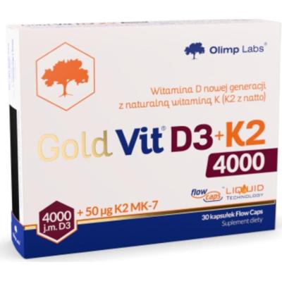 Olimp Gold-Vit D3+K2 4000 30 kapsułek