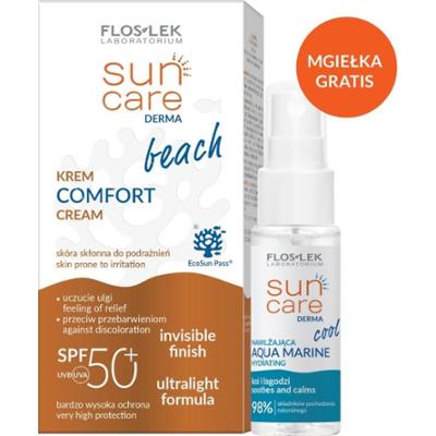 Floslek Sun Care krem SPF50+ i Aqua Marine mgiełka 80 ml