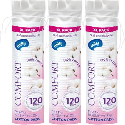 Milly Comfort XL Pack zestaw płatków kosmetycznych 3x120 sztuk