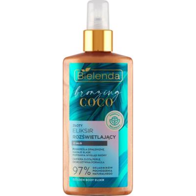 Bielenda Bronzing Coco Złoty eliksir rozświetlający ciało 150 ml