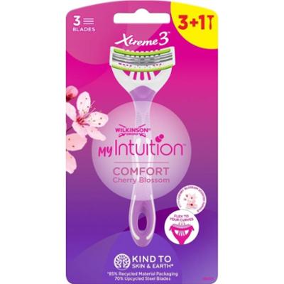 Wilkinson Sword maszynka jednorazowa My Intuition Xtreme3 Comfort Cherry Blossom 4 sztuki