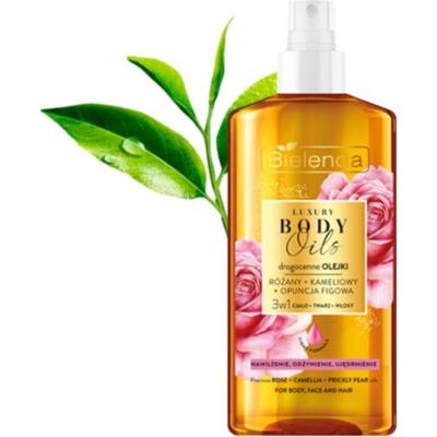 Bielenda Luxury Body Oils Różany + Kameliowy + Opuncja Figowa 3W1 150Ml