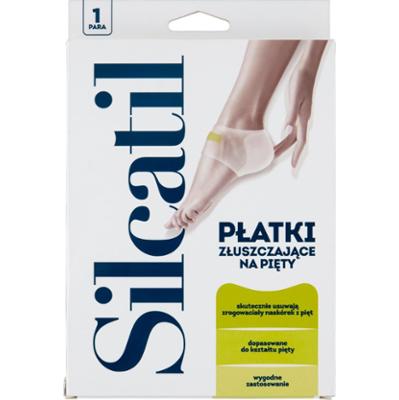 Silcatil Płatki złuszczające na pięty 18 g