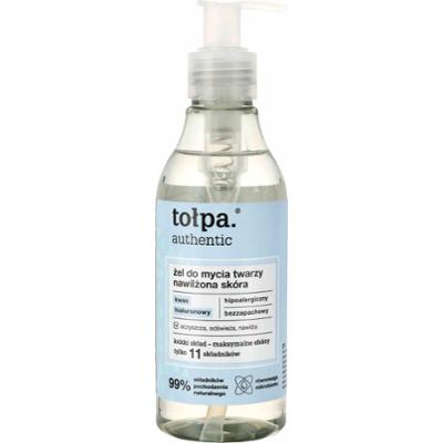 TOŁPA AUTHENTIC Hipoalergiczny żel do mycia twarzy, nawilżona skóra, 195 ml