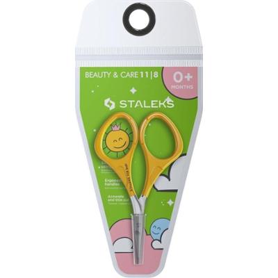 Staleks Beauty & Care nożyczki do paznokci dla dzieci 0+ żółte 11 Type 8 1 szt