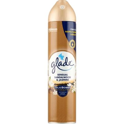 Glade Sensual Sandalwood & Jasmine Odświeżacz powietrza w aerozolu 300 ml