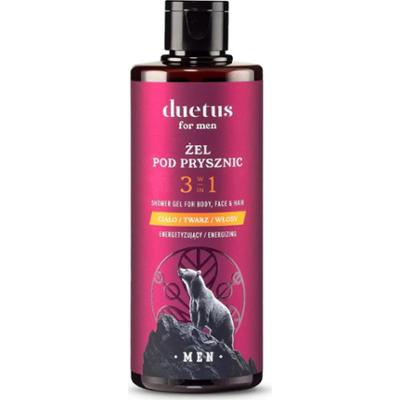 Duetus for Men żel pod prysznic 3w1 energetyzujący 300 ml