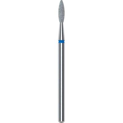 Staleks EXPERT średnica 2,1 mm / część robocza 8 mm frez diamentowy płomyk niebieski 1 sztuka