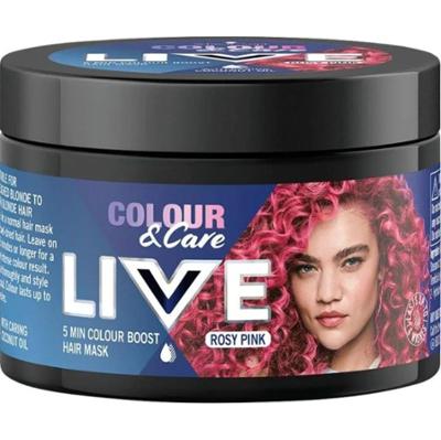 Schwarzkopf Live maska do włosów Colour&Care Hair Mask Rosy Pink 150 ml