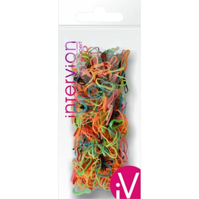 Intervion Gumeczki silikonowe Intervion 300 szt. - kolorowe