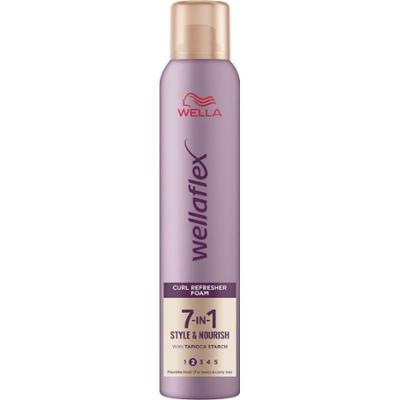 Wellaflex 7in1 pianka odświeżająca loki 200 ml