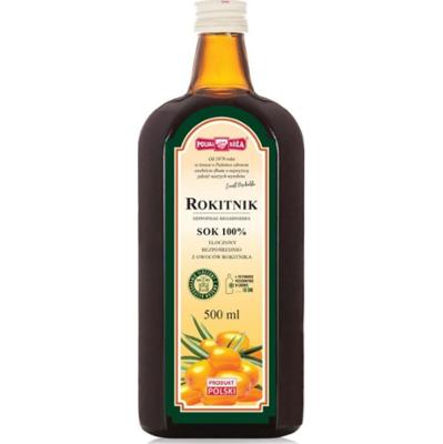 Polska Róża sok z rokitnika 100% 500 ml