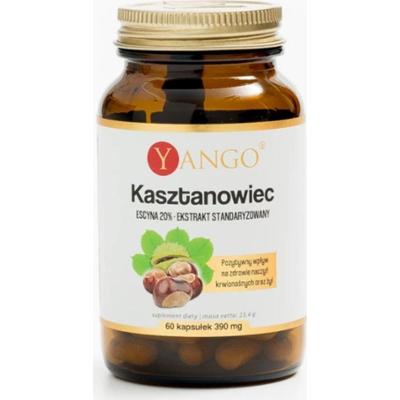 Yango Kasztanowiec 20% escyna ekstrakt standaryzowany 60 kapsułek