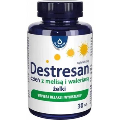 Oleofarm Destresan Dzień z Melisą i Walerianą żelki 30 szt.