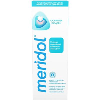 płyn do płukania jamy ustnej meridol® Ochrona Dziąseł 400ml