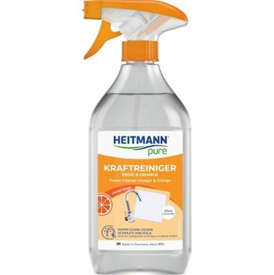 Heitmann Pure środek czyszczący ocet i pomarańcza spray 500 ml