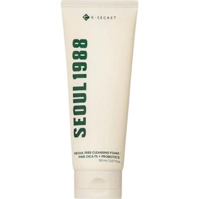 K-Secret Seoul 1988 Cleansing Foam : Pine Cica 1% + Probiotics 150 ml