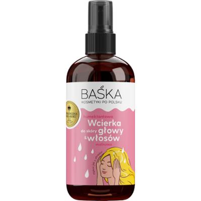 BAŚKA proteinowa Wcierka do skóry głowy i włosów jeżynowa 100 ml