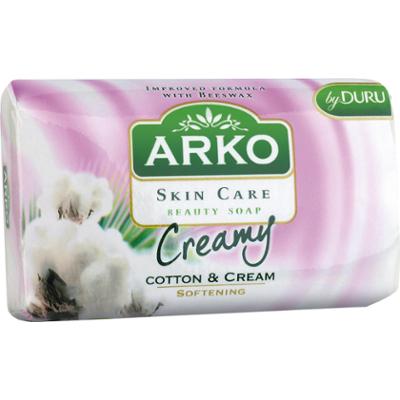 Arko Skin Care Creamy Cotton & Moisturizers Mydło kosmetyczne 90 g