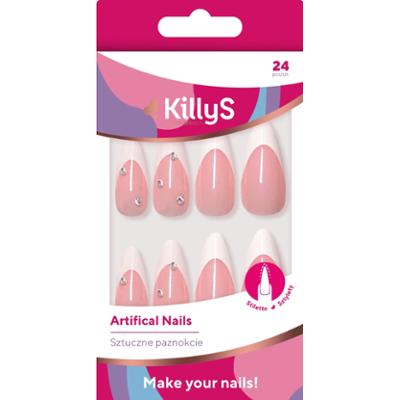 Killys Sztuczne Pazn.blink French 24Szt.