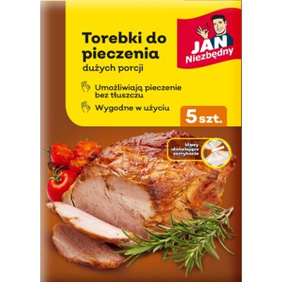 Jan Niezbędny Torebki do pieczenia dużych porcji 5 sztuk