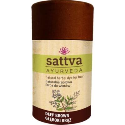 Sattva Ayurveda Natur.ziol.farba Gleb.brąz 150G