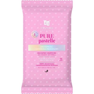 AA Pure Pastelle chusteczki do higieny intymnej 15 sztuk