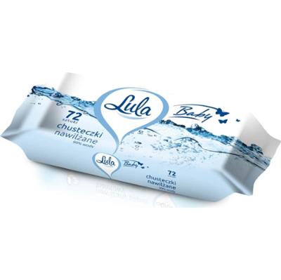 Lula chusteczki nawilżane Baby 99% wody 72szt.