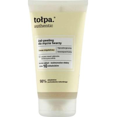TOŁPA AUTHENTIC Hipoalergiczny żel peeling do twarzy, kwas migdałowy, 150ML