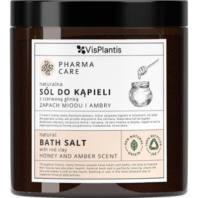 Pharma Care Naturalna sól do kąpieli z czerwoną glinką miód-ambra 800 g